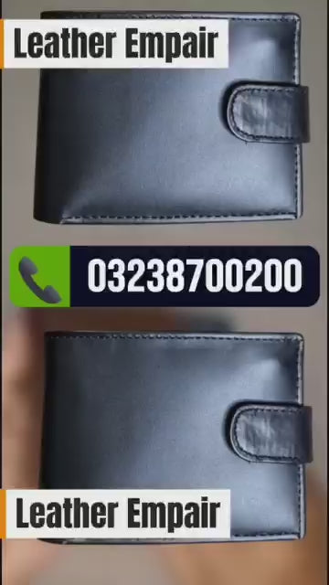 Single Button Wallet with Zip